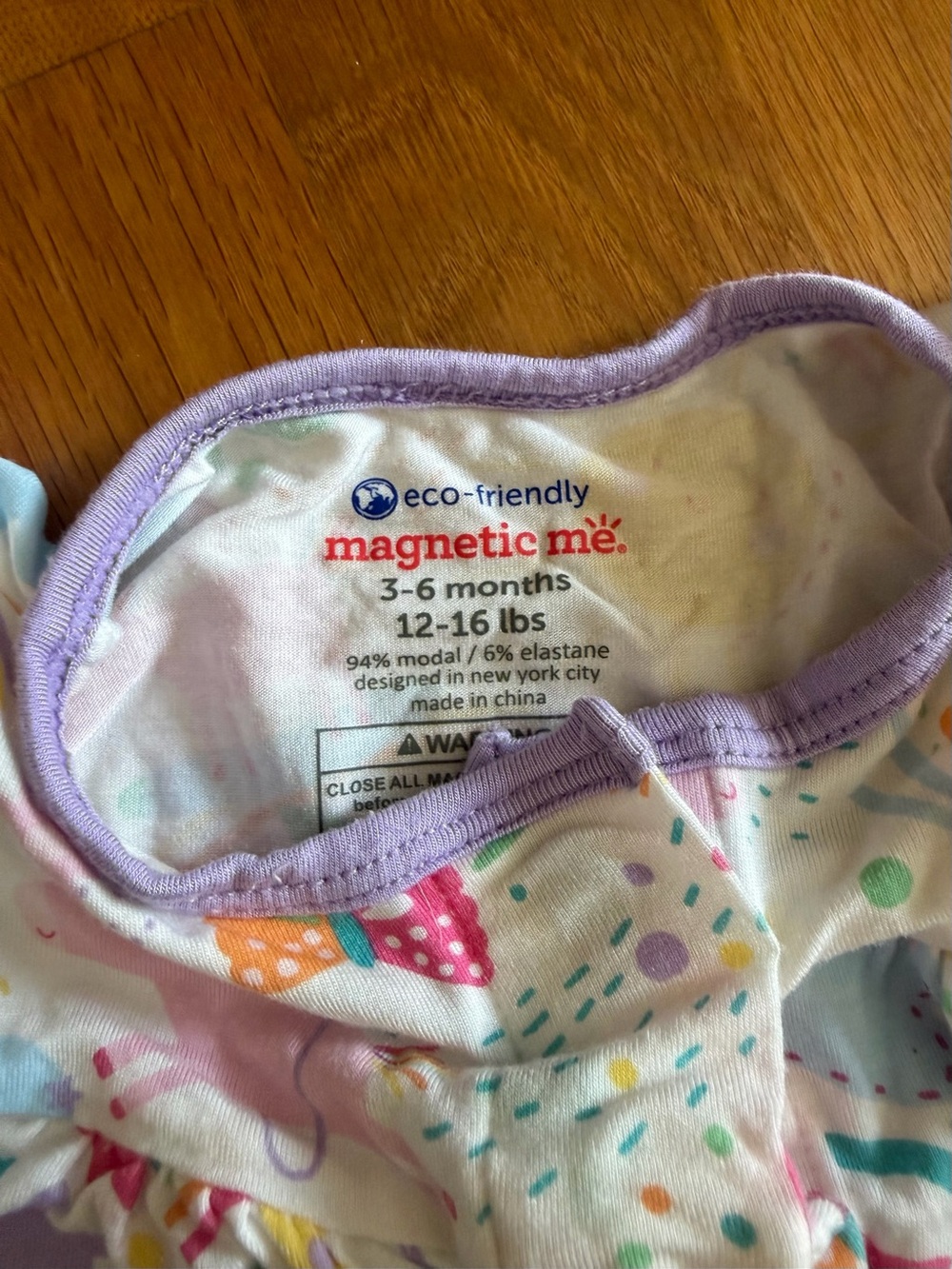 Magnetic Me Baby Romper - Picture 3 of 6